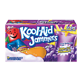 Kool-Aid Jammers grape flavored juice drink, 10 6-fl. oz. pouches, 5% pear juice Full-Size Picture